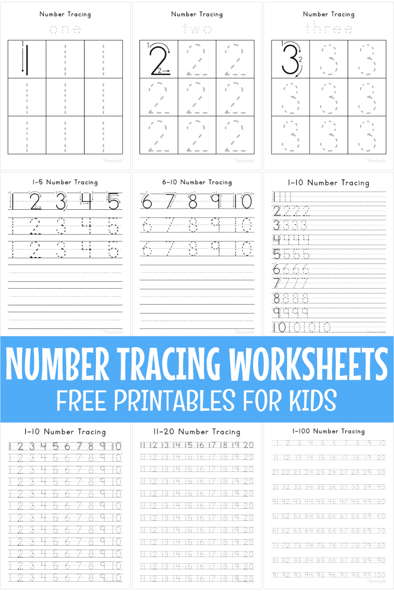 Free Printable Number Tracing Worksheets Tracing Numbers 1 To 20 Printable Worksheets World Of Printables