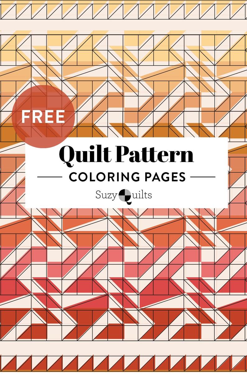 Free Quilt Pattern Coloring Pages Print At Home Suzy Quilts Free Quilt Coloring Page Downloads