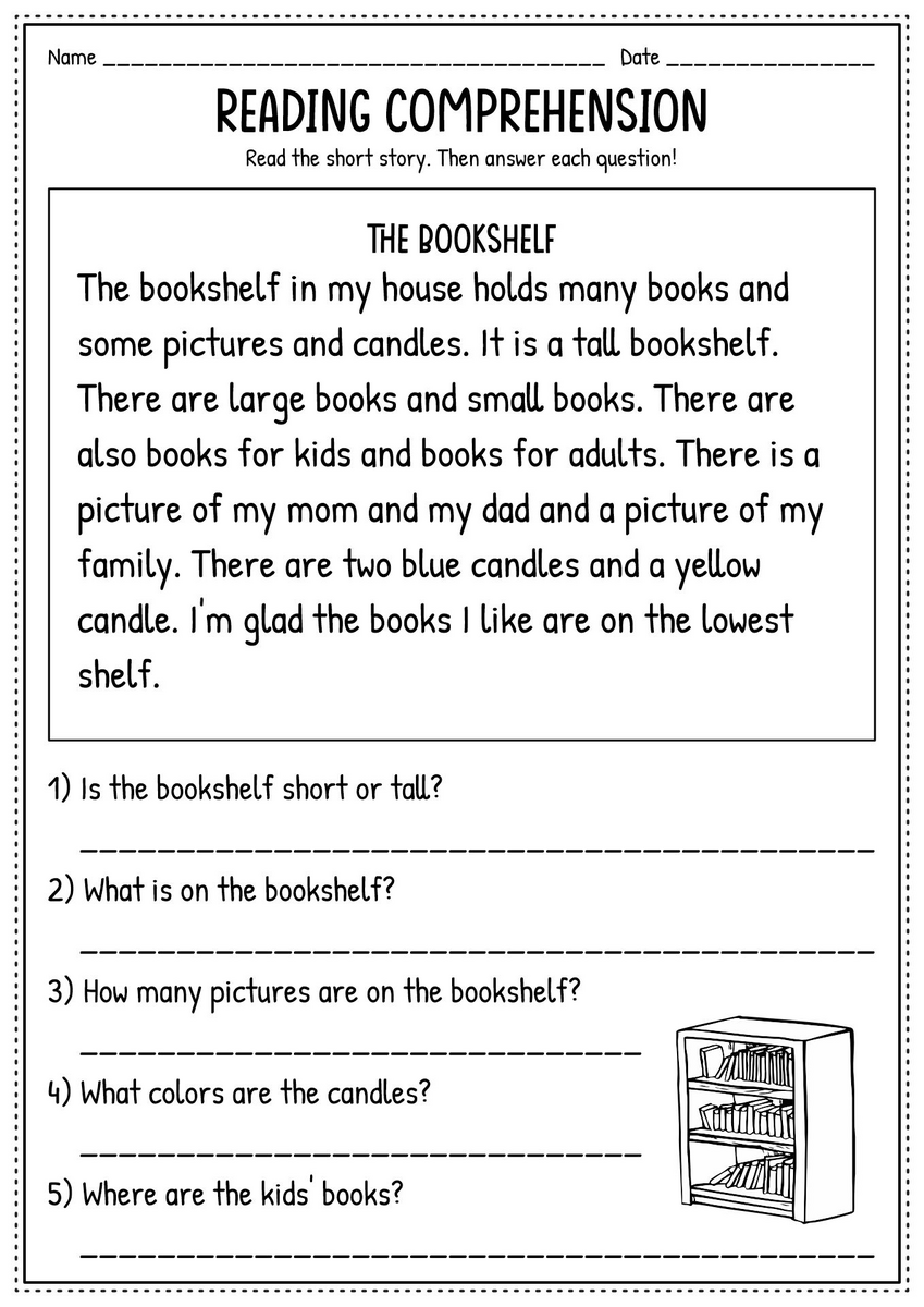 Free Second Grade Reading Comprehension Printable Worksheet Download Free Second Grade Reading Comprehension Printable Worksheet Png Images Free Worksheets On Clipart Library