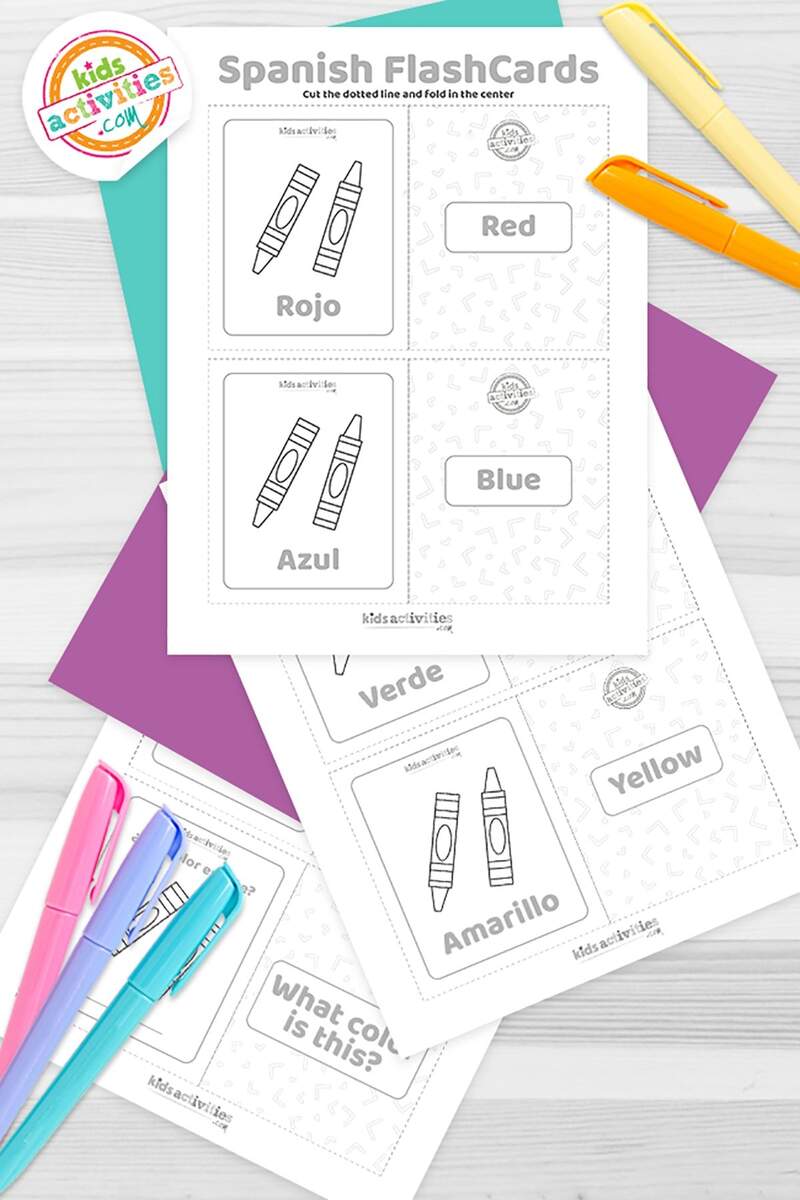Free Spanish Flashcards Colors Kids Activities Blog Free Spanish Flashcards Colors Kids Activities Blog