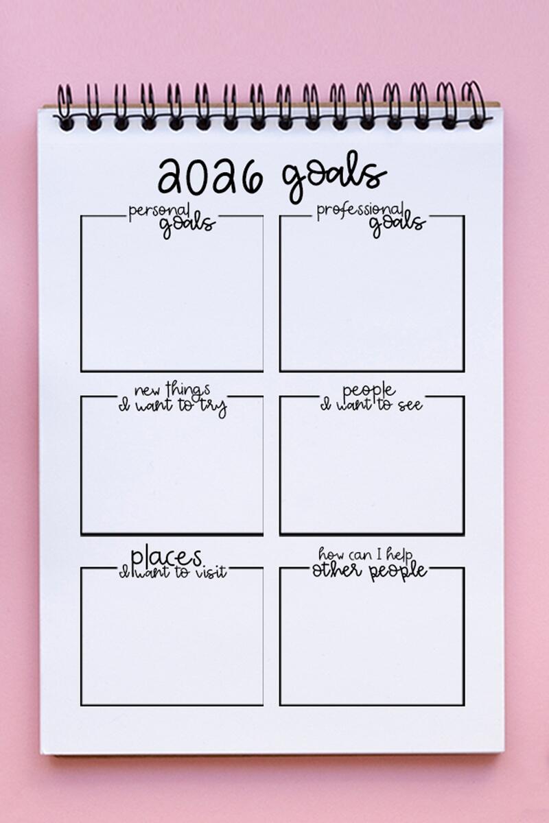 Goal Setting Worksheets Updated For 2026 3 Free Goal Planner Printables Free Printable 2026 Weekly Calendars For Easy Planning Free Printables Lettering SVG Files Tools Apps