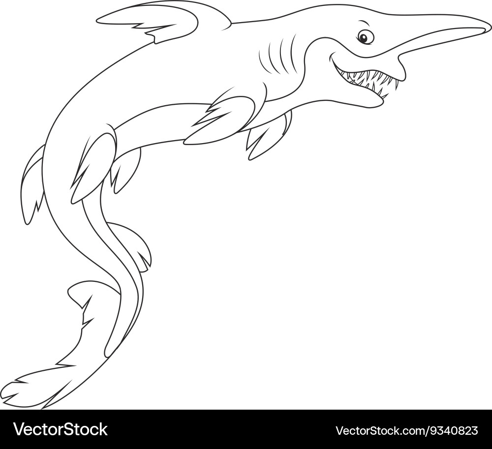 Goblin Shark 9340823 Royalty Free Vector VectorStock Goblin Shark 9340823 Royalty Free Vector VectorStock