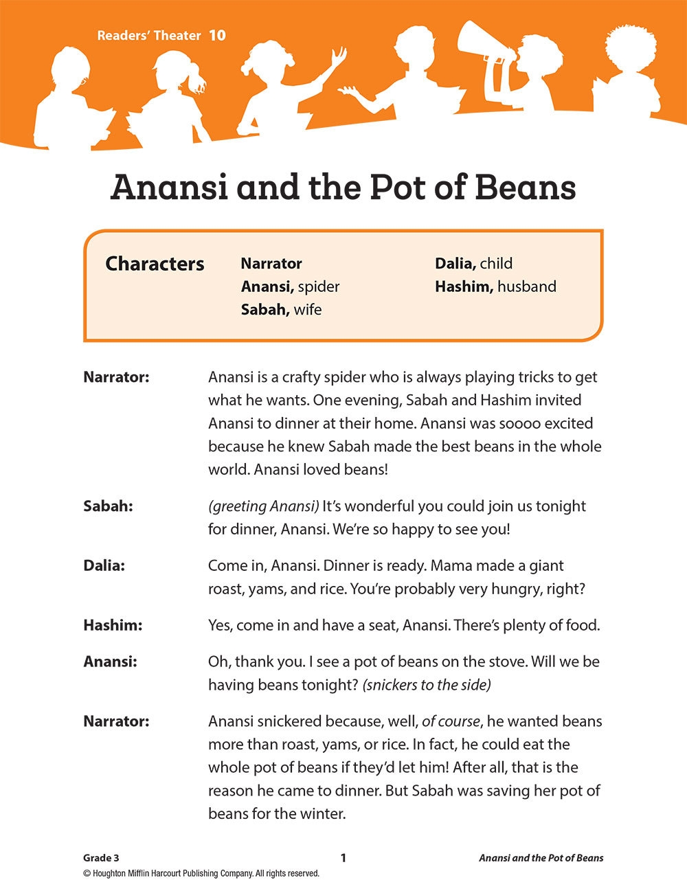 Grades 3 5 Daily Reading Activities Stories And Tales HMH