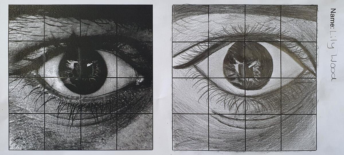 Grid Drawing Worksheets For Art Lessons The Art Teacher Grid Drawing Worksheets For Art Lessons The Art Teacher