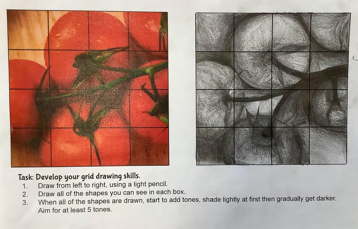 Grid Drawing Worksheets For Art Lessons The Art Teacher Grid Drawing Worksheets For Art Lessons The Art Teacher
