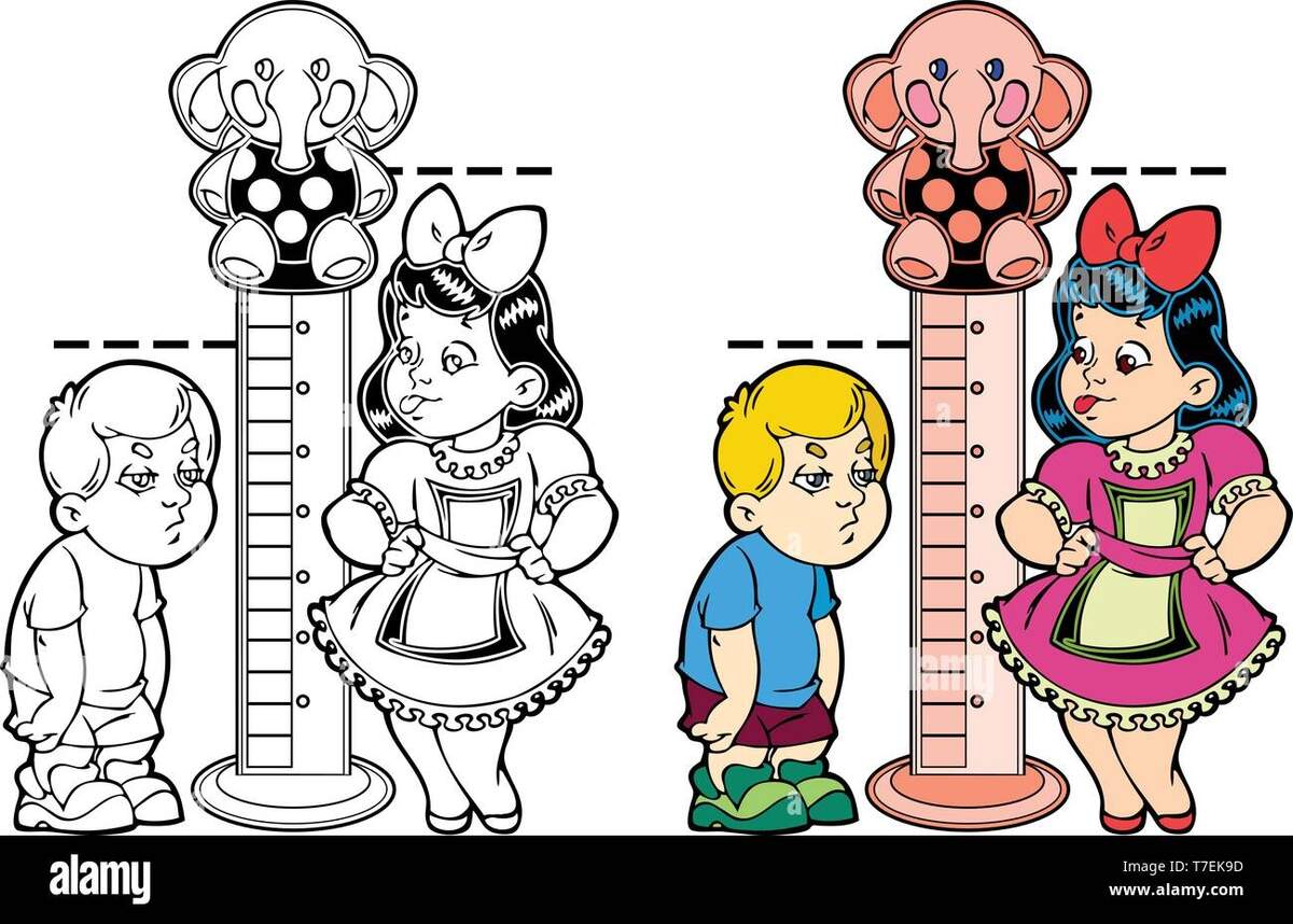 Growth Chart And Children Hi Res Stock Photography And Images Alamy