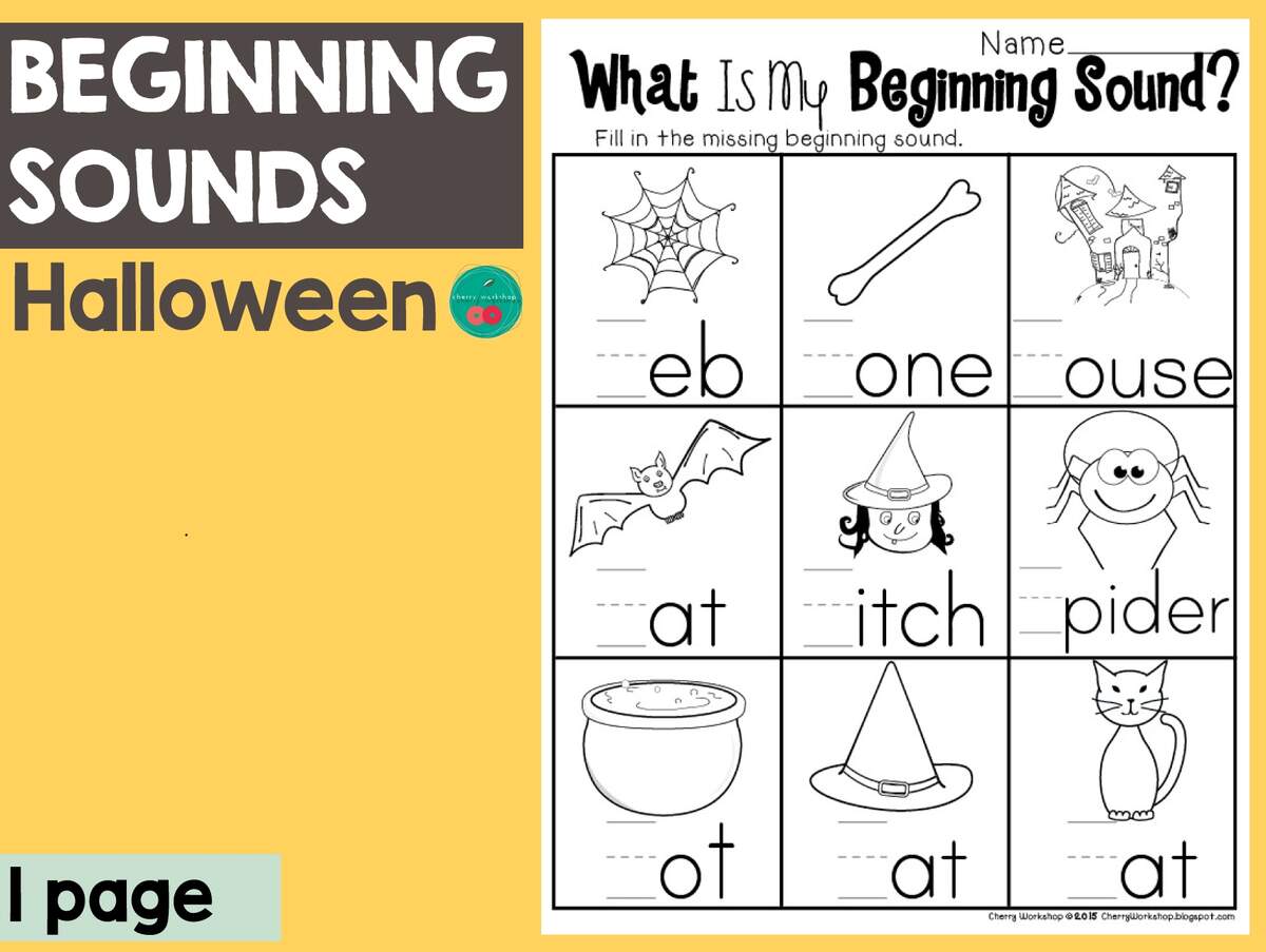 Halloween What Is My Beginning Sound By Teach Simple