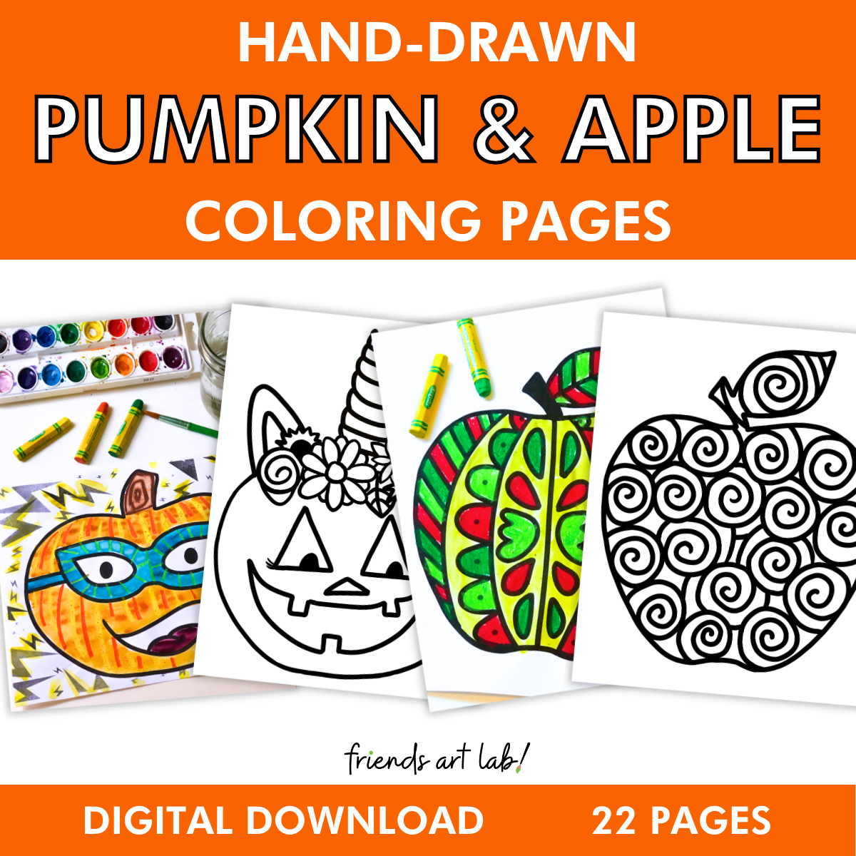Fall Coloring Pages To Download And Print