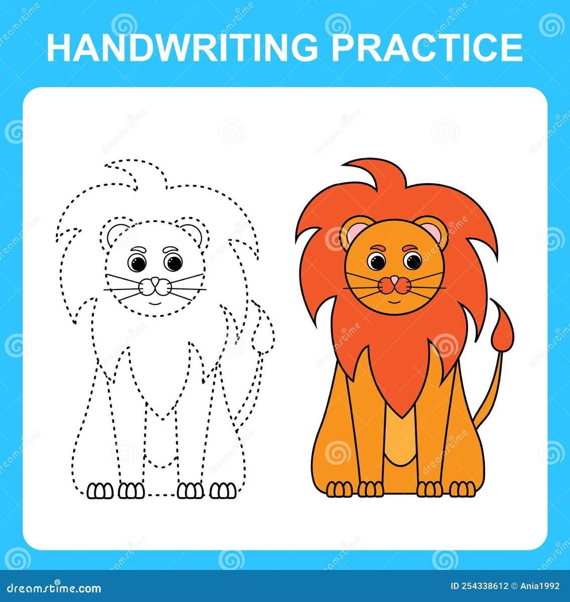 Handwriting Practice Draw Lines And Color The Lion Educational Kids Game Coloring Sheet Printable Worksheet Stock Vector Illustration Of Character Baby 254338612 Handwriting Practice Draw Lines And Color The Lion Educational Kids Game Coloring Sheet Printable Worksheet Stock Vector Illustration Of Character Baby 254338612