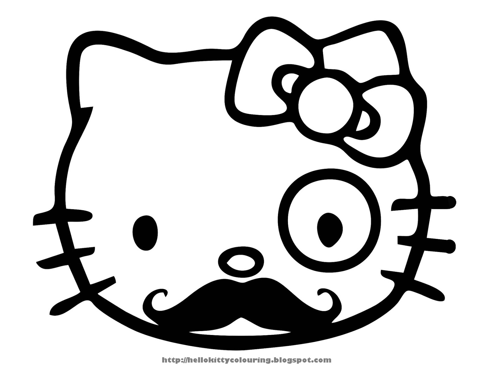 Free Coloring Pages Hello Kitty 589188 Clipart Library