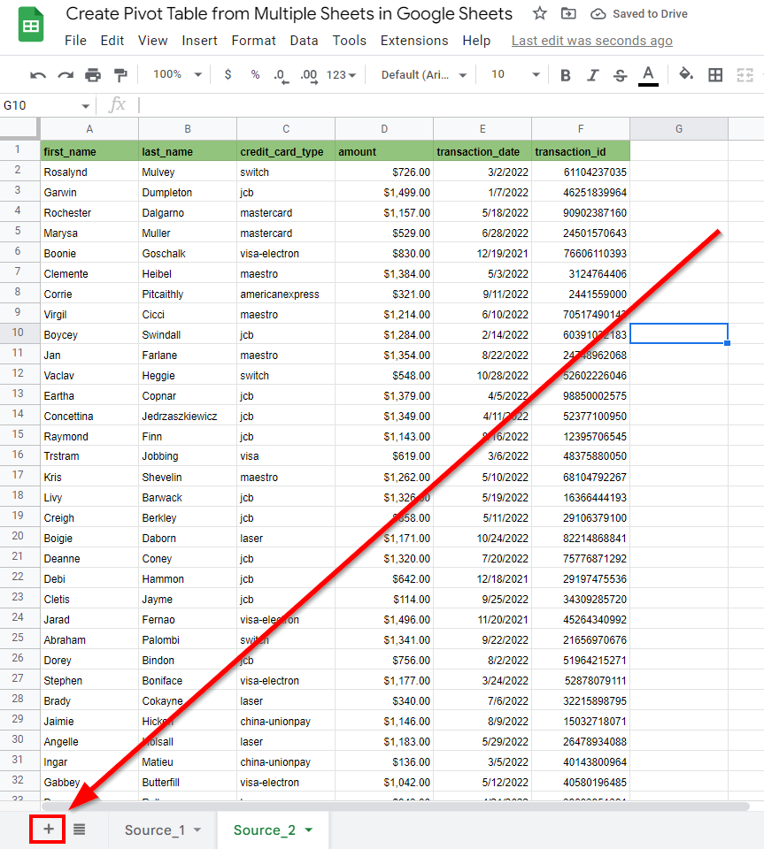 How To Create Pivot Table From Multiple Google Sheets Sheets For Marketers