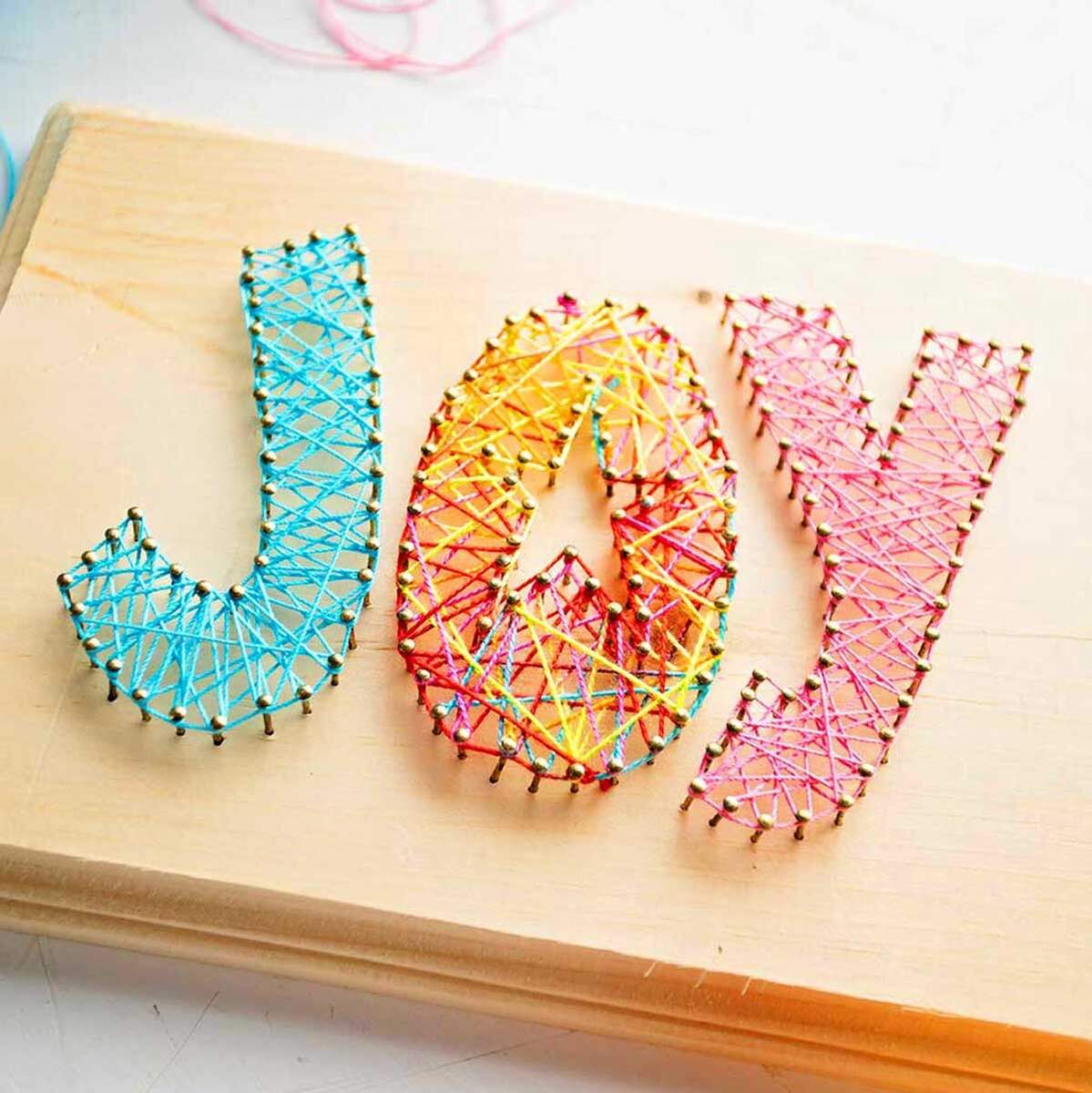 How To Make Simple String Art For Beginners Welcome To Nana S