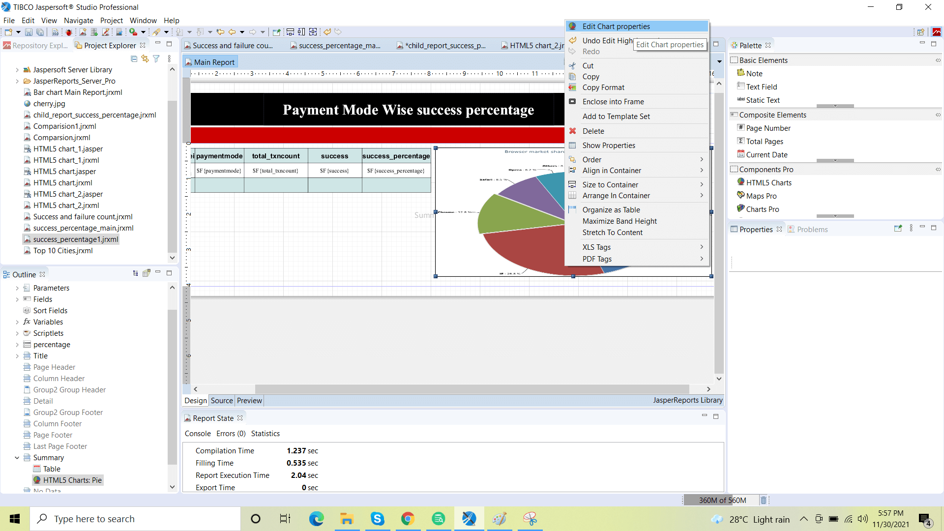 How To Show Labels With In HTML5 Charts Helical IT Solutions Pvt Ltd