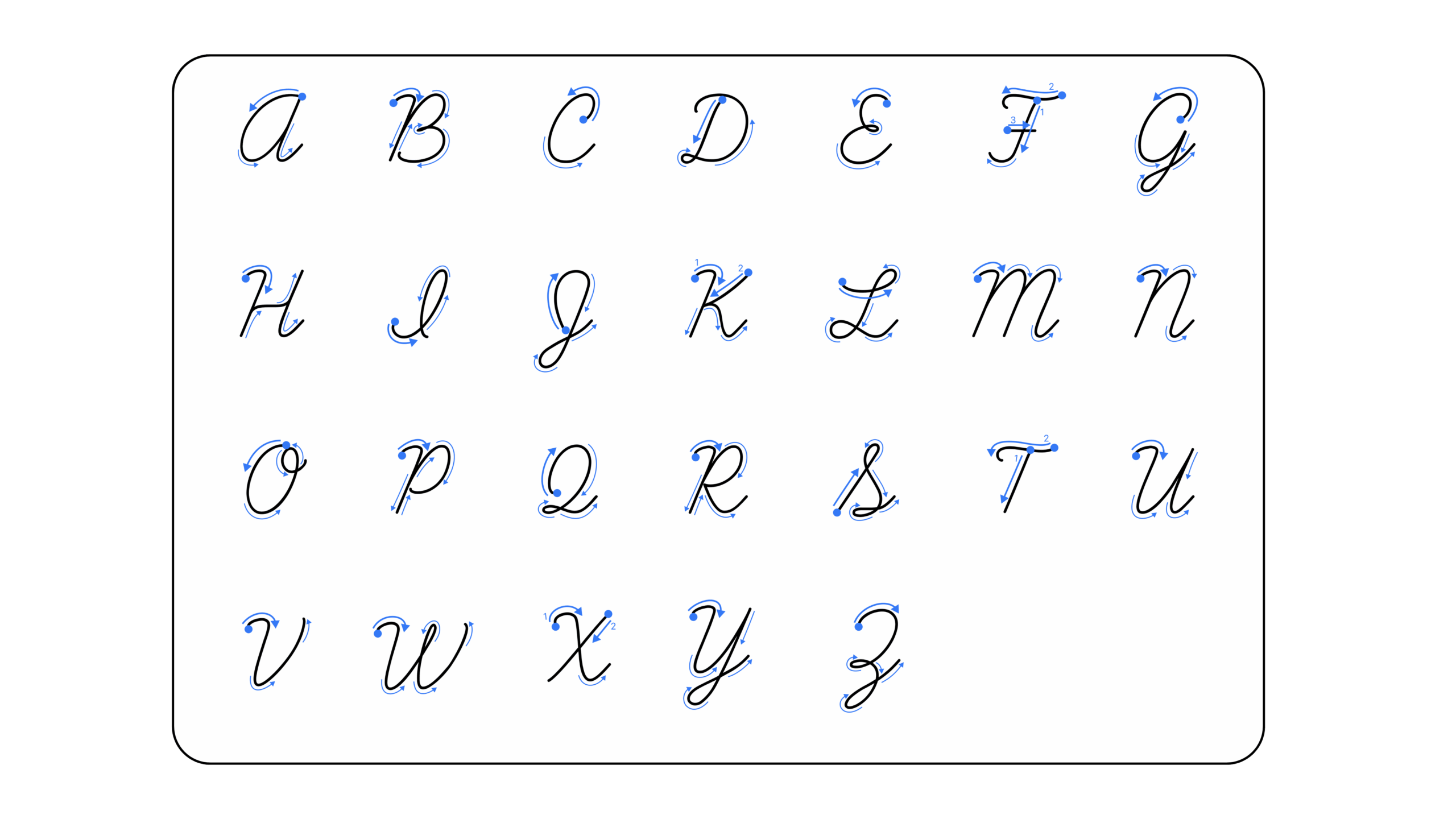 My English Capital Cursive Letter Practice R PenmanshipPorn