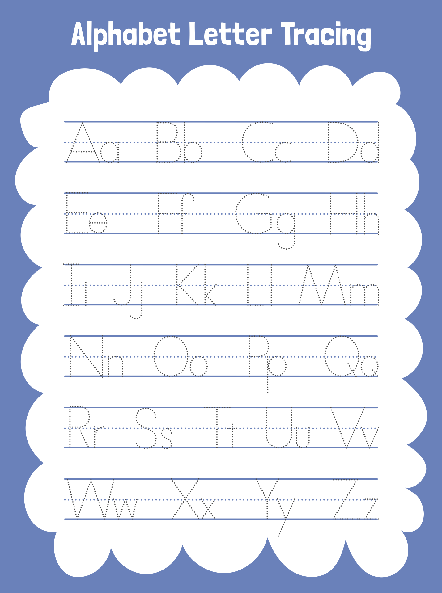 Kids Letter Tracing 10 Free PDF Printables Printablee Letter A Tracing Hi Res Stock Photography And Images Alamy