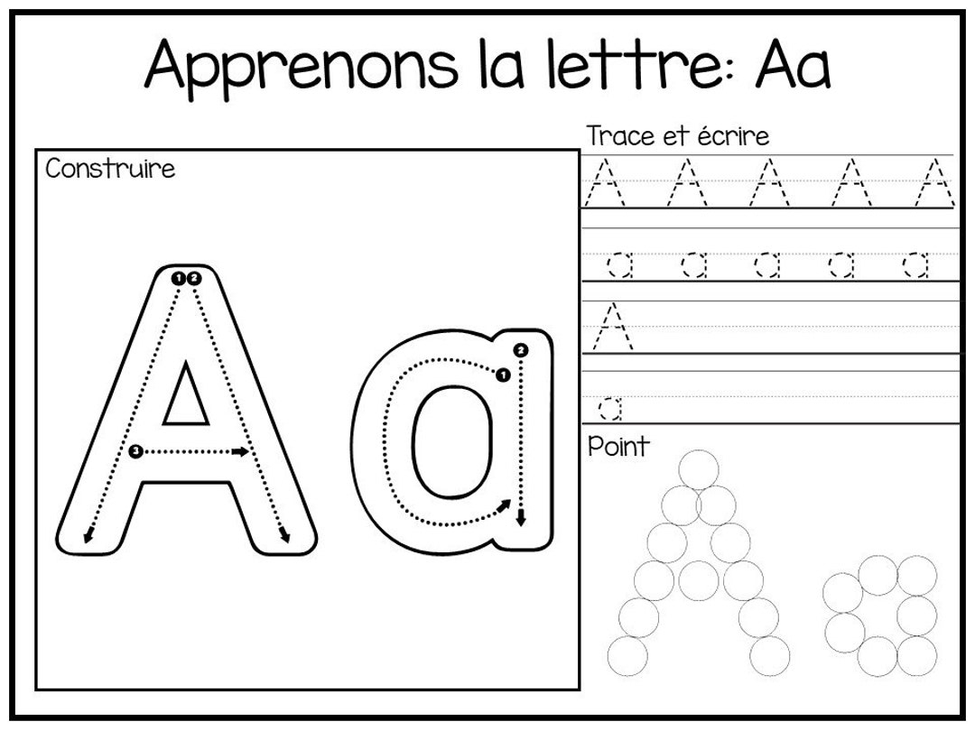 Animal Phonics Worksheet English French Classful