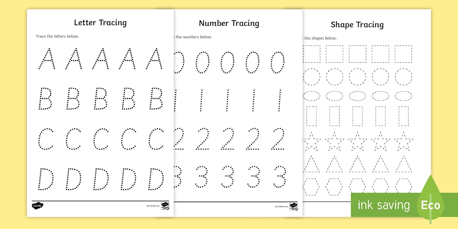 Letter Tracing Worksheets Superstar Worksheets