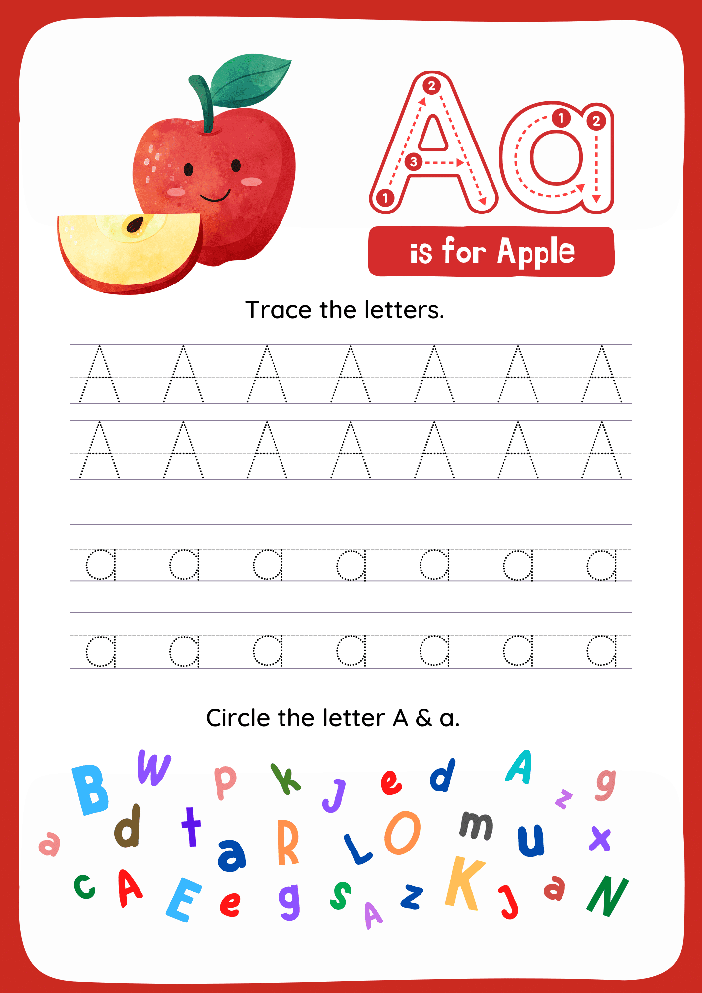 Letters Tracing Worksheets A To Z For Preschoolers Worksheets Library