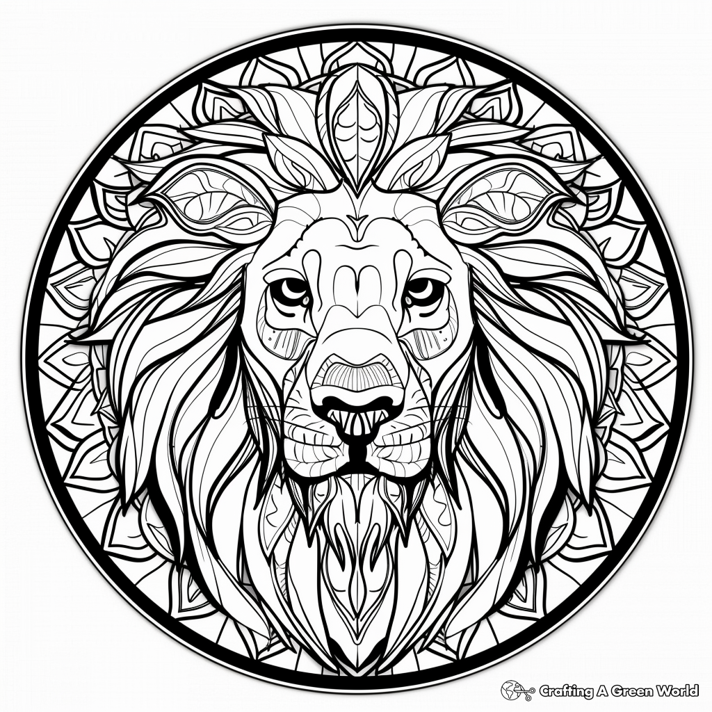 Mandala Animal Coloring Pages Free Printable 15 Animal Mandala Coloring Pages 100 Free Printable PDFs