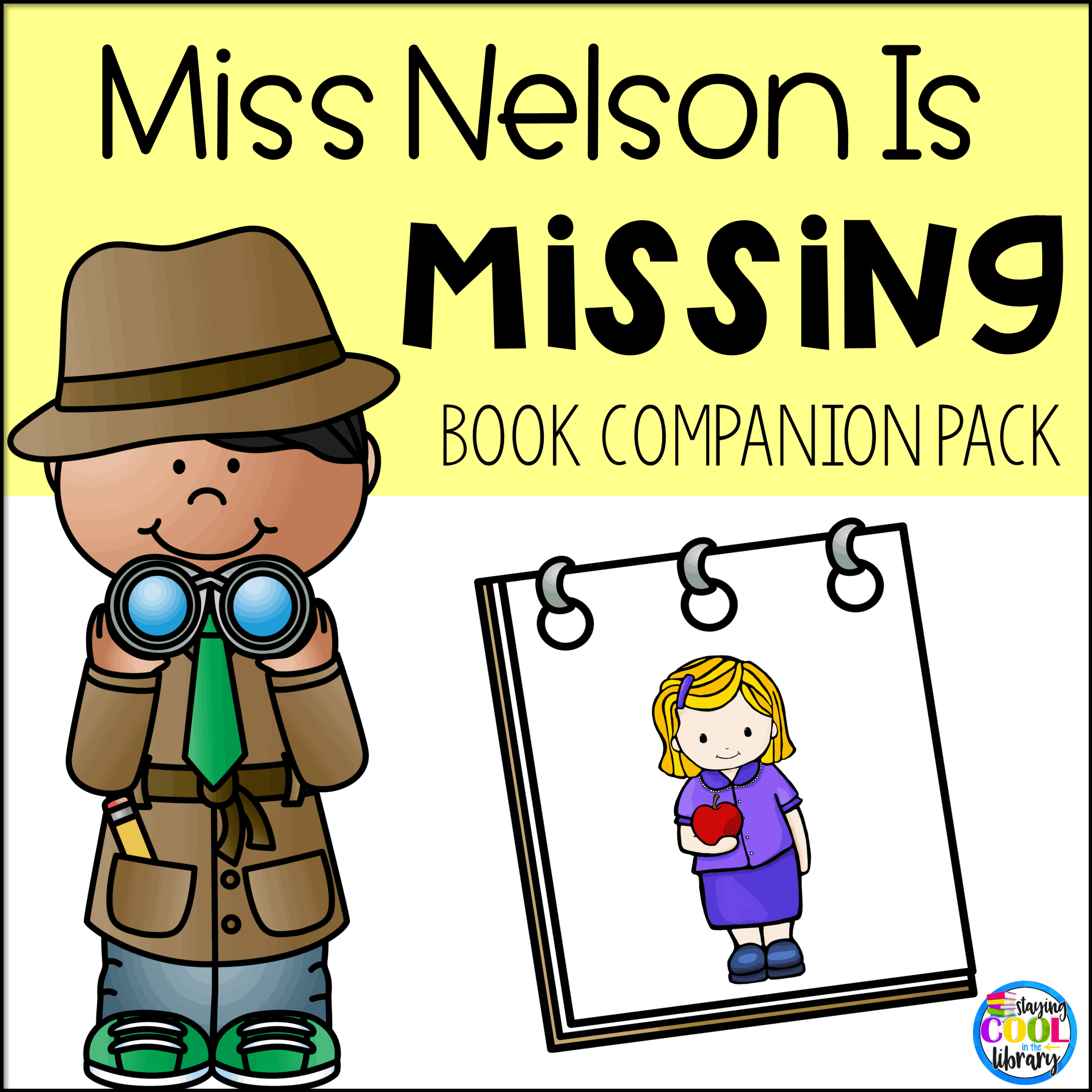 Miss Nelson Is Missing Activity Pack