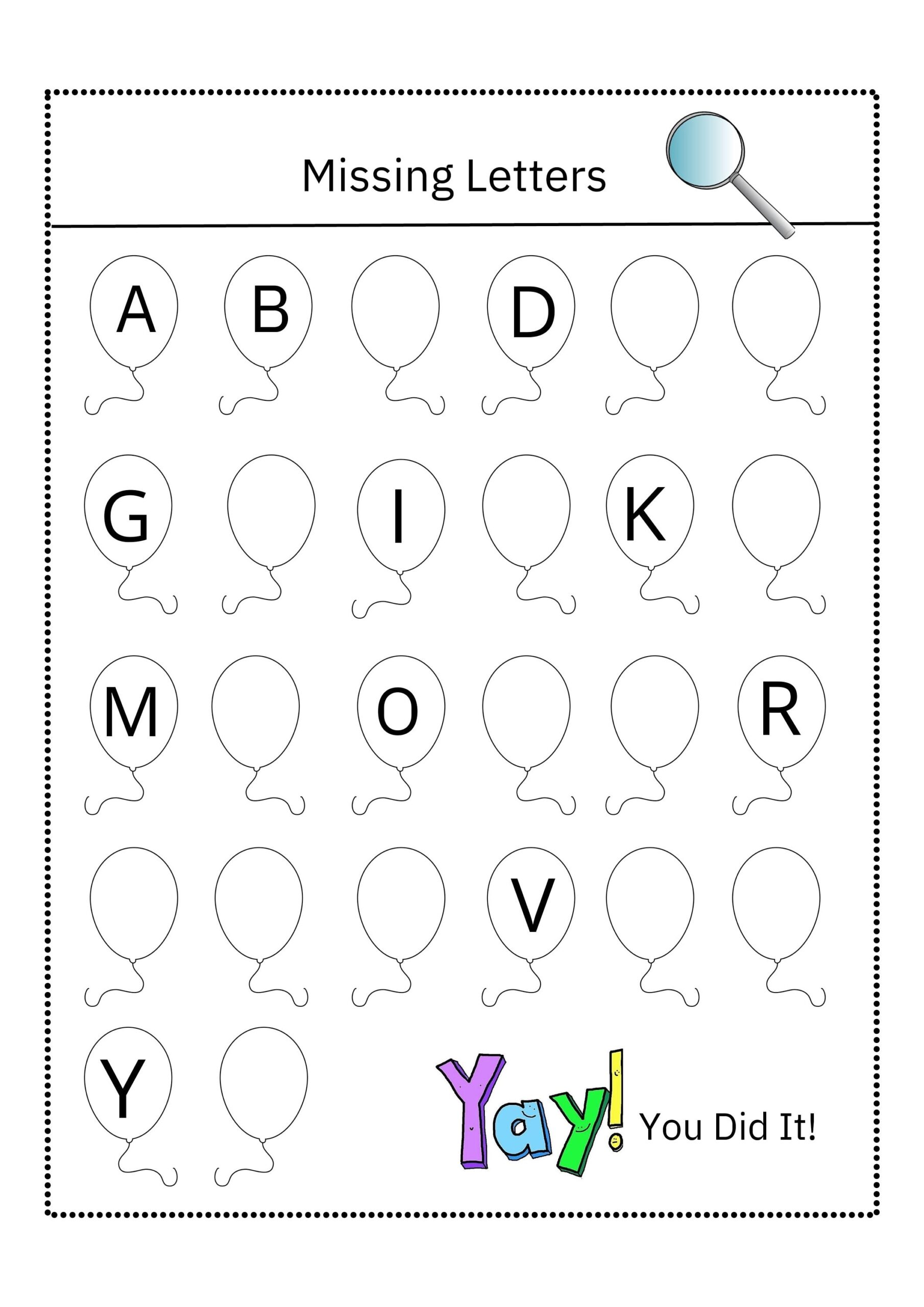 Missing Letter Worksheets Activity Pages Alphabet Letters Printables Instant Download Home Schooling Handwriting Practice Etsy Missing Lowercase Letters Missing Small Letters Worksheet FREE Printable Worksheets Worksheetfun