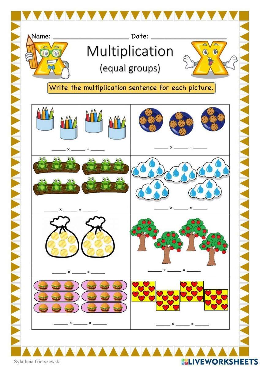 Multiplication Equal Groups Exercise Worksheets Library Multiplication Equal Groups Exercise Worksheets Library