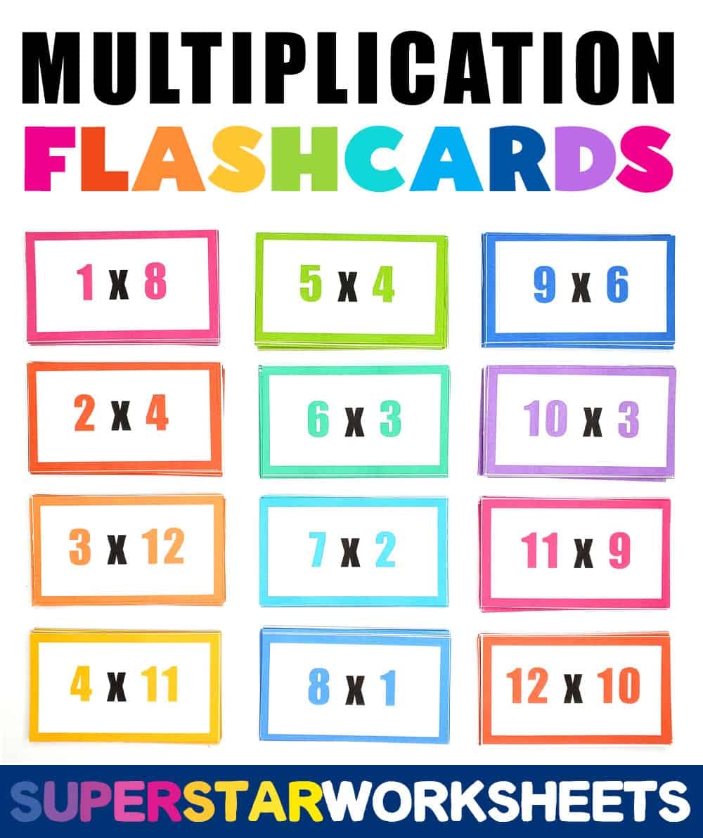 Free Math Flashcard Templates To Edit And Print Canva