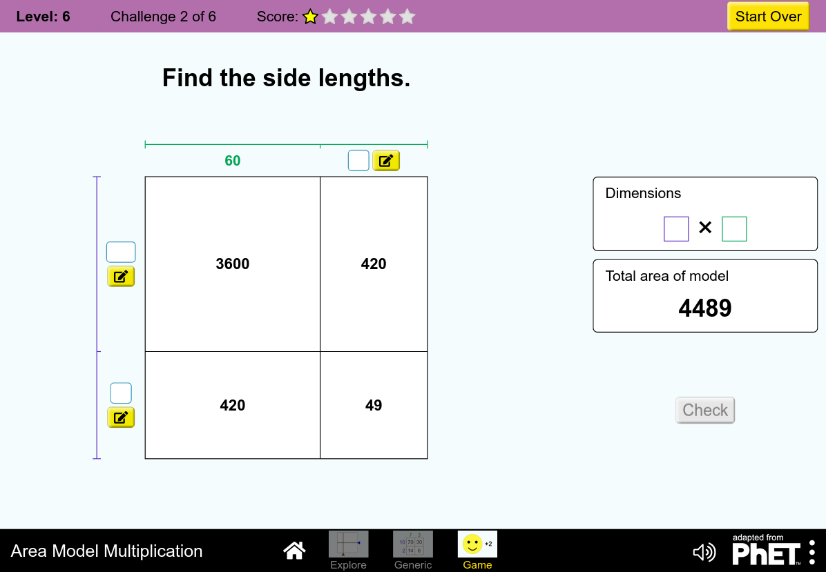 Multiplying With The Area Model Grades 4 5 Multiplying With The Area Model Grades 4 5