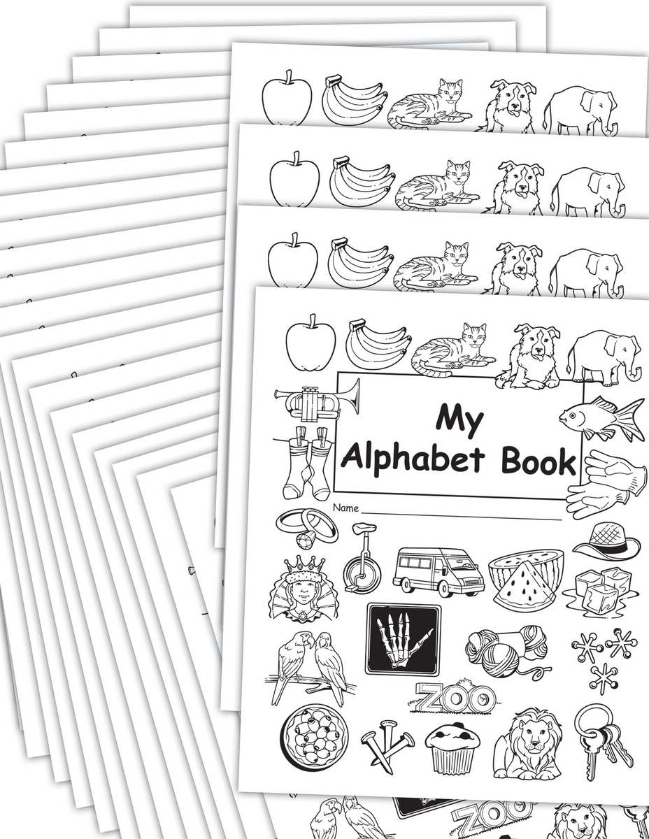 My Own Alphabet Book 25 Pack TCR66802 Teacher Created Resources