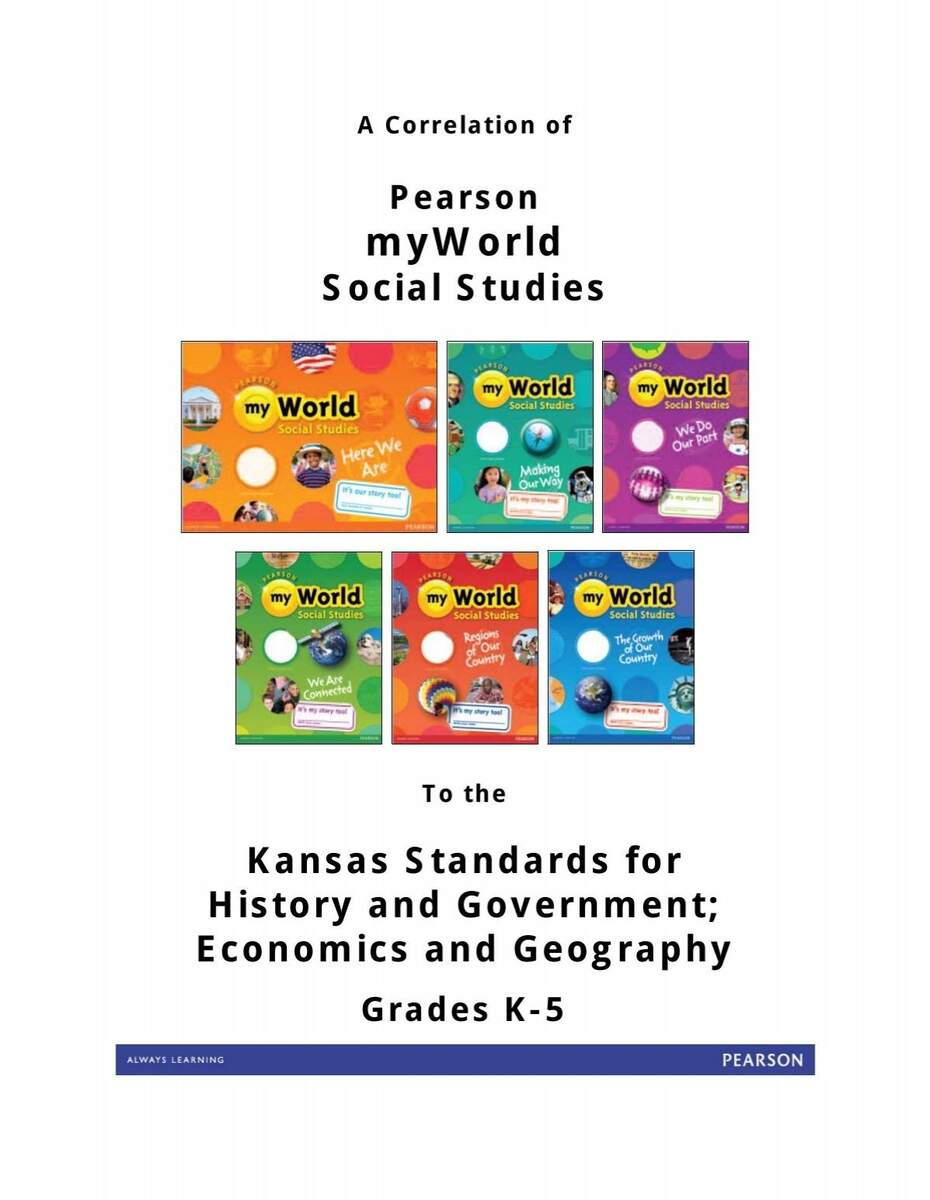 MyWorld Social Studies Pearson