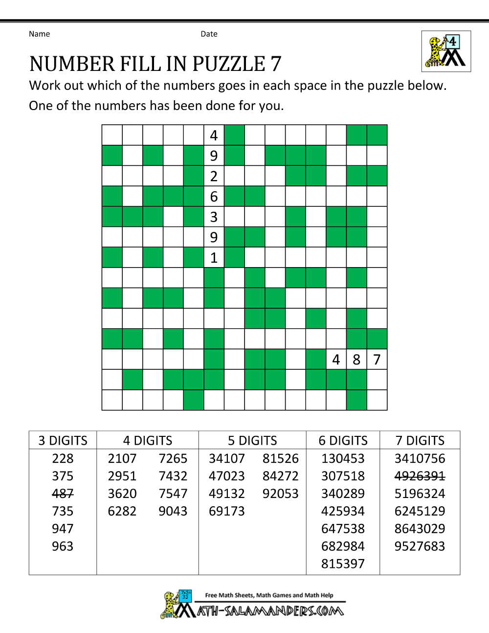 Unknown Number In An Equation Mixed Up Puzzles Printable Digital Google The Owl Teacher