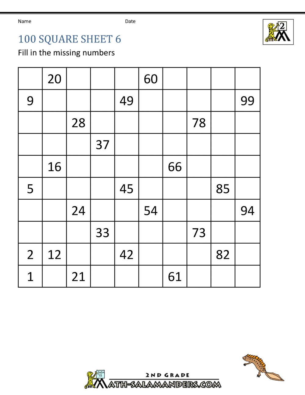 Missing Numbers Worksheets Fill In The Missing Numbers Free Printables Lettering SVG Files Tools Apps