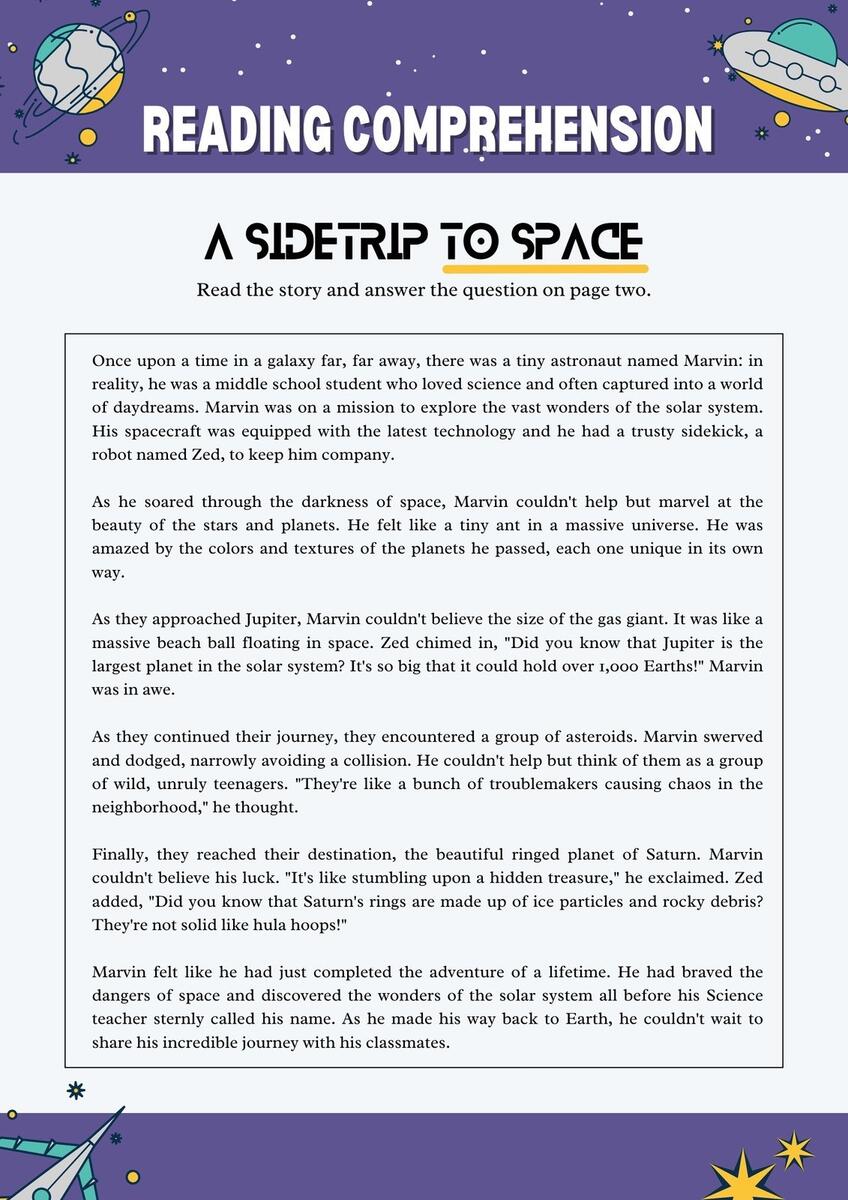 Page 15 Free Custom And Printable Reading Worksheet Templates Canva
