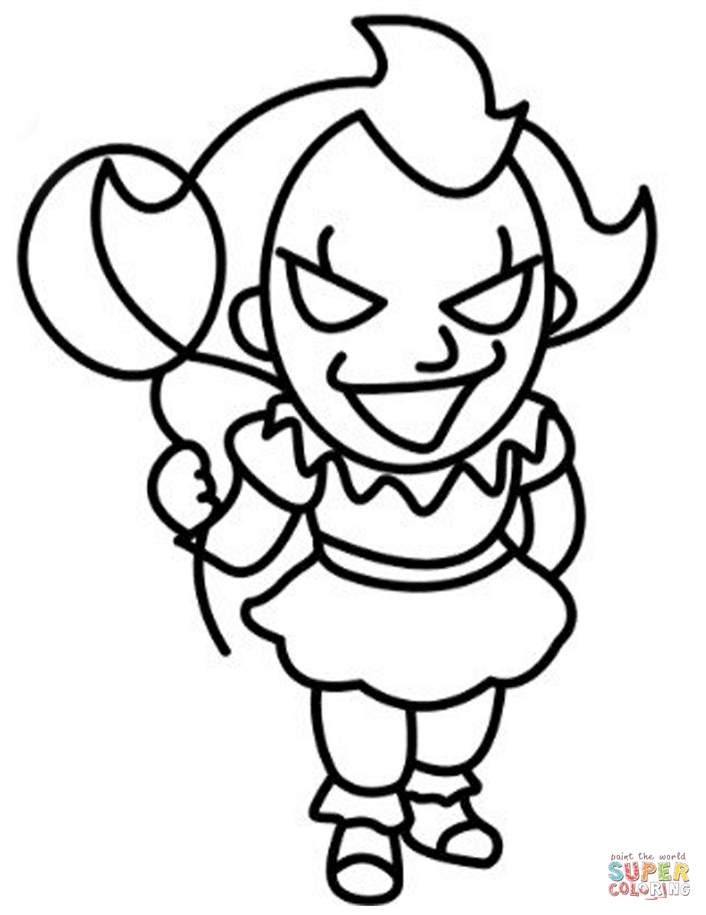 Pennywise 10 Free Printable Coloring Pages 24 Pennywise Coloring Pages Free Coloring Pages