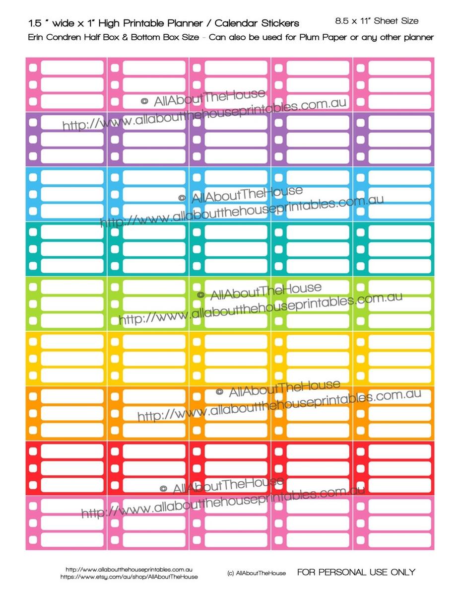 FREE Printable Happy Mail Planner Stickers Envelope RAK All About Planners