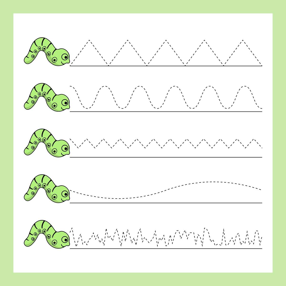 Pre Writing Skills Worksheet 10 Free PDF Printables Printablee