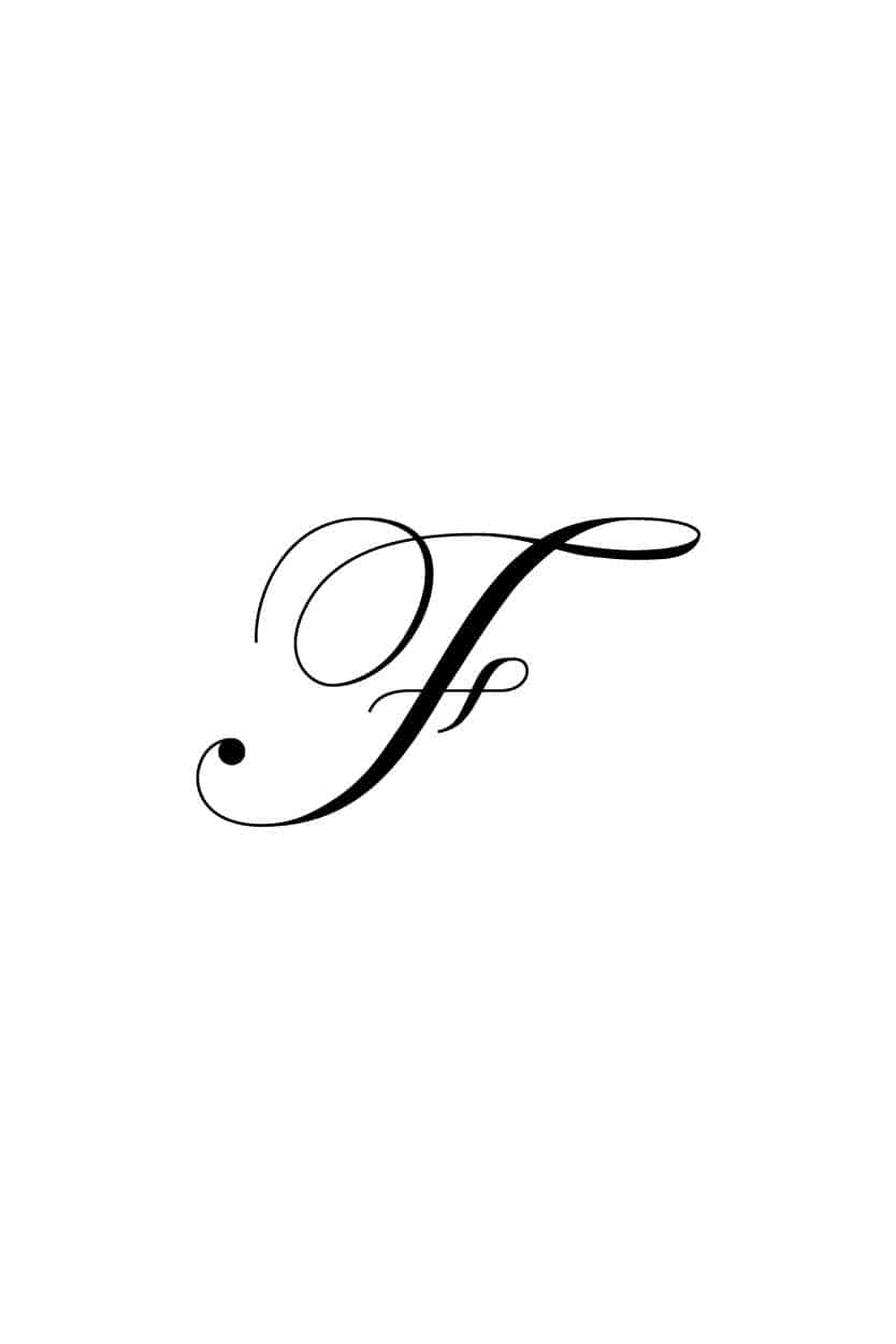 Cursive F Full Tutorial And Worksheet