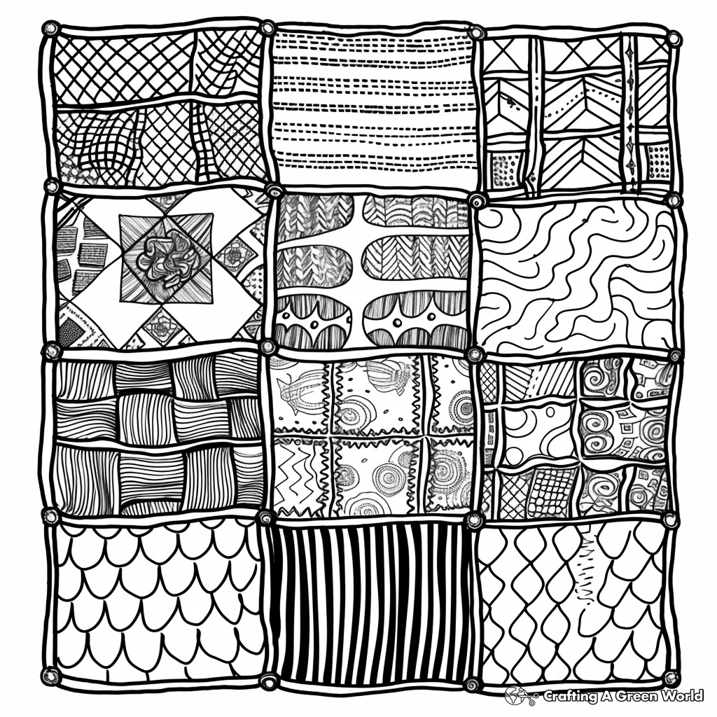 Quilt Coloring Pages Free Printable Quilt Coloring Pages Free Printable