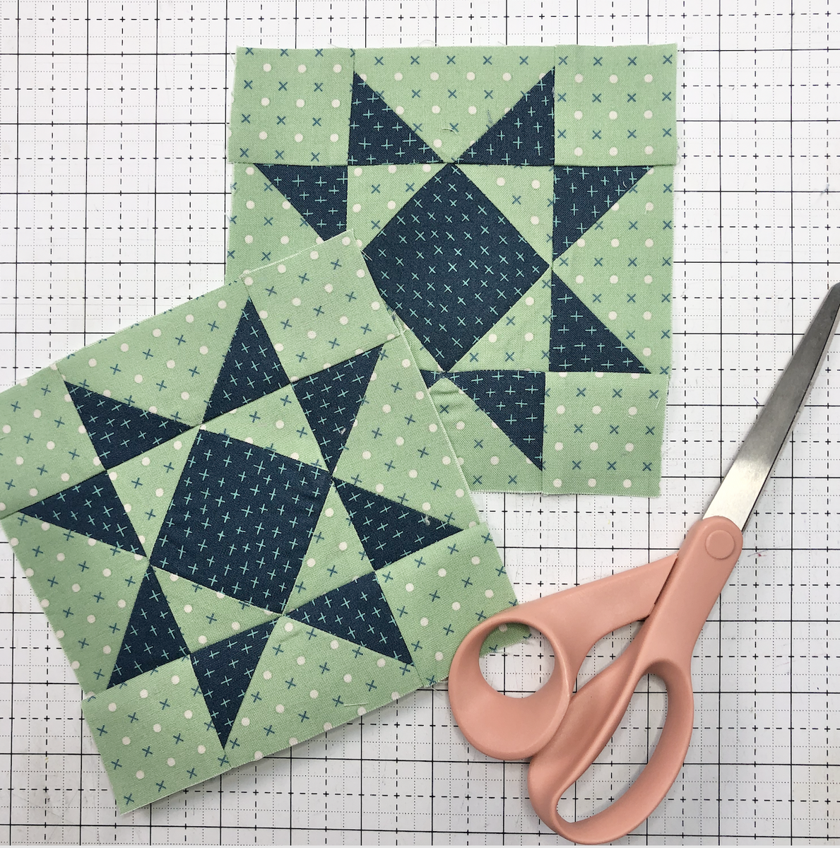 Quilty Chicks BOM Chicken 4 Ribbon Star Quilt Block Tutorial Leila Gardunia Quilt Patterns