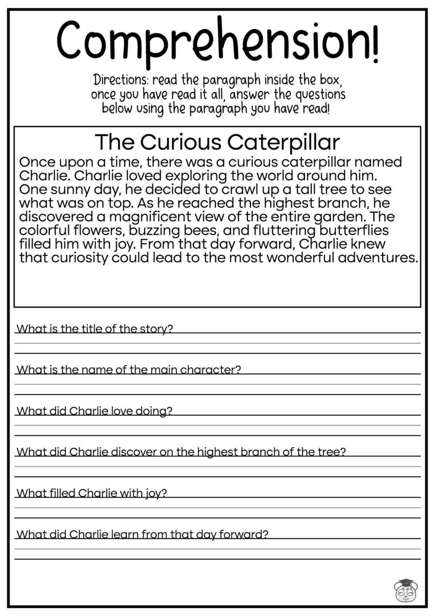 Reading Comprehension 5th Grade Worksheets Worksheets Library