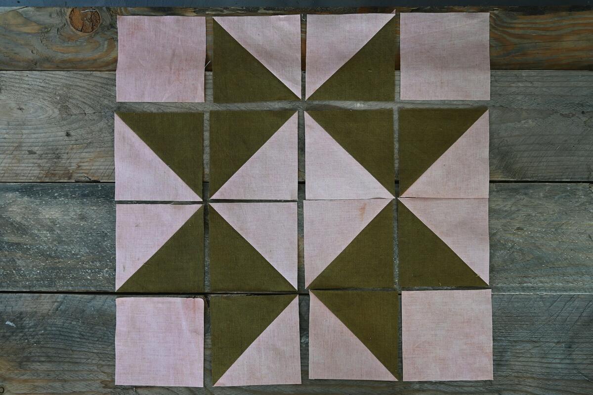 Ribbon Star Quilt Block Tutorial Farm Folk