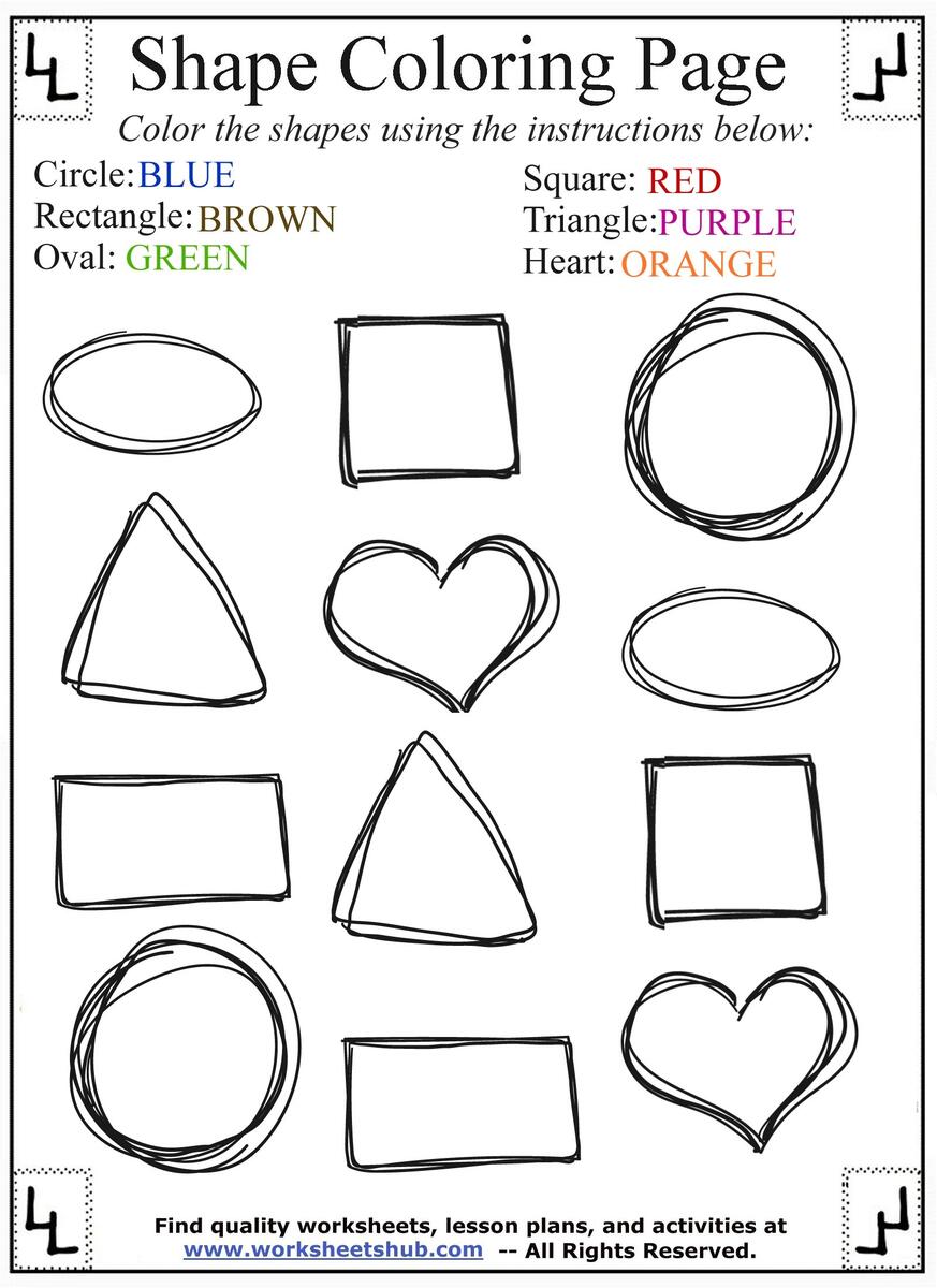 Shape Coloring Pages Crayola Learn Colors Personalized Coloring Book Crayons