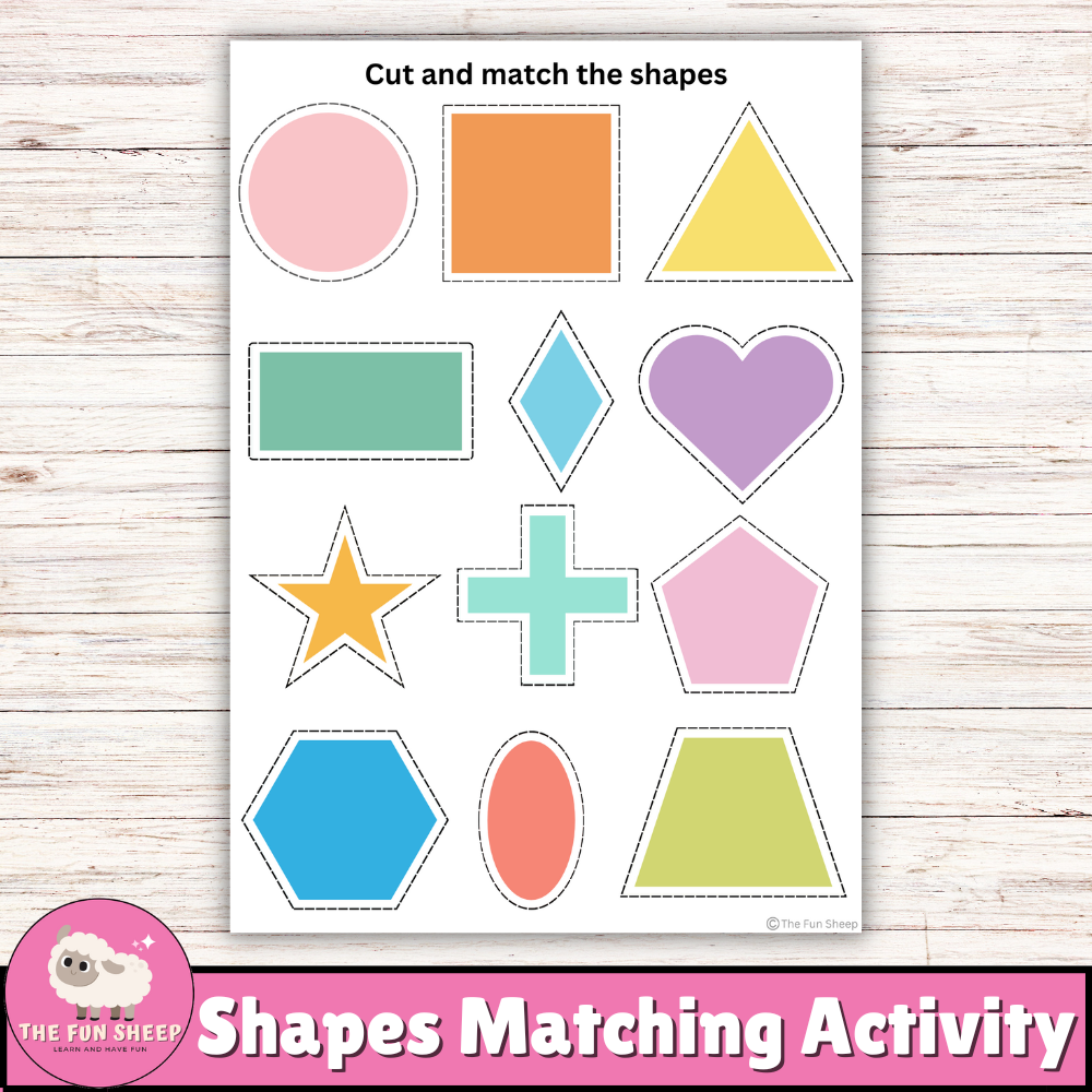 Shapes Matching Activity Shapes Sorting Matching Game Preschool Kindergarten Math Made By Teachers Amazon Drkicsy Shape Matching Game Color Sensory Educational Toy Children Puzzles Geometric Shape Quick Matching Board Game Preschool Educational Learning Puzzle Toy For Toddlers Two Players A With Bell Toys Games