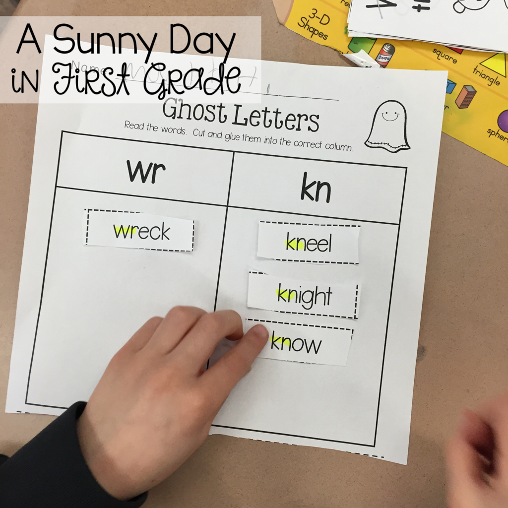 Silent Letters KN WR GN MB A Sunny Day In First Grade Silent Letters KN WR GN MB A Sunny Day In First Grade