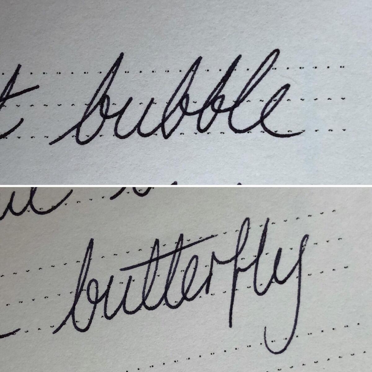 Some Of Today S Lowercase B Practice Definitely My Least Favourite Letter To Write R Handwriting Some Of Today S Lowercase B Practice Definitely My Least Favourite Letter To Write R Handwriting