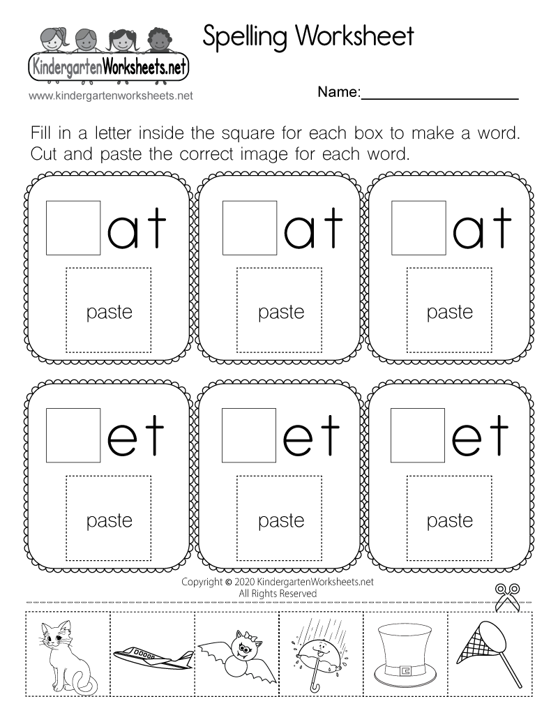 Spelling Three Letter Words Worksheet Free Printable Digital PDF Phonics 3 Letter Words CVC Writing OT ET ESL Worksheet By Matthew ELSP