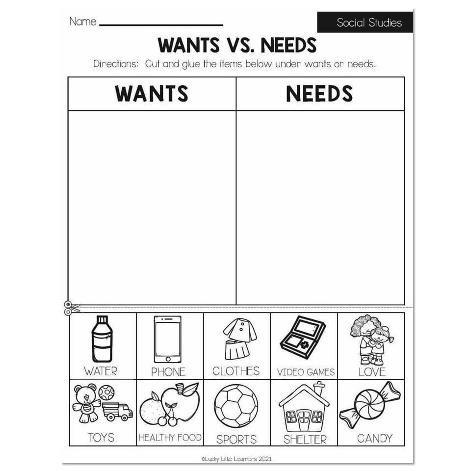 Summer Early Finishers 2nd Grade Social Studies Wants Vs Worksheets Library Summer Early Finishers 2nd Grade Social Studies Wants Vs Worksheets Library