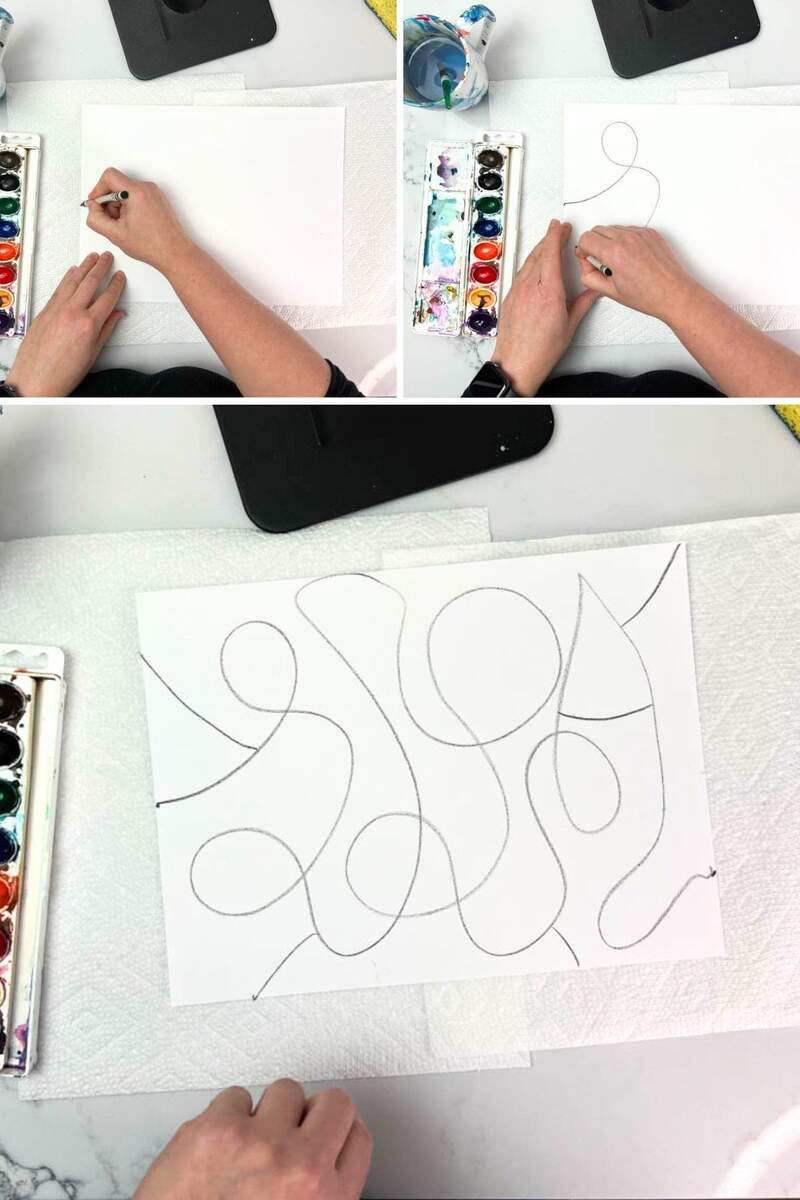 The Easiest Abstract Art Project For Kids Crafty Art Ideas