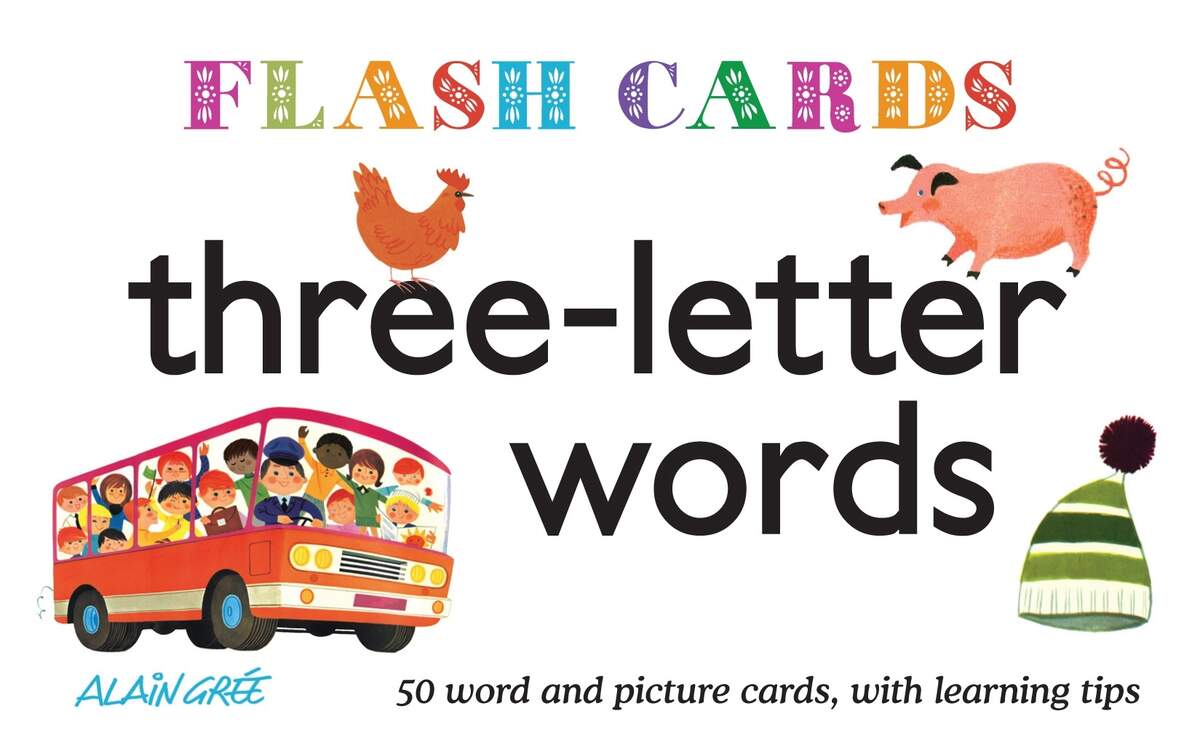 Three Letter Words Flashcard Early Learners CVC Words High Frequency Words Reading Practice For Preschool Kindergarten Grade 1 Kids Etsy