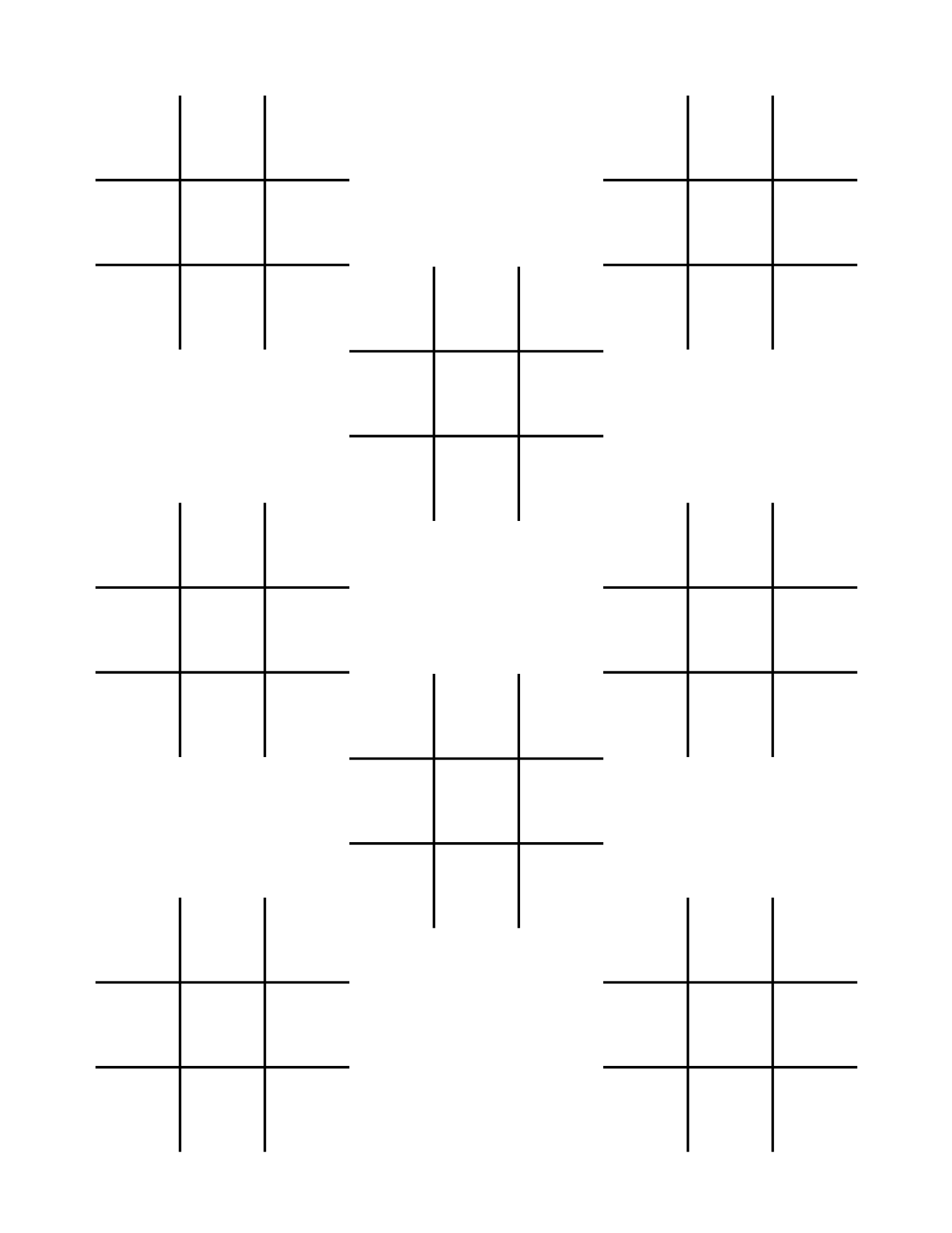 Printable Tic Tac Toe Boards Free Printable Templates